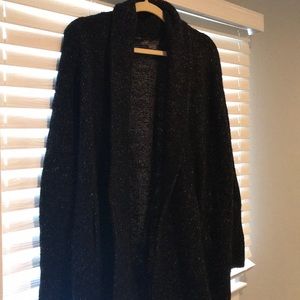 Black comfy cardigan sweater by Vince